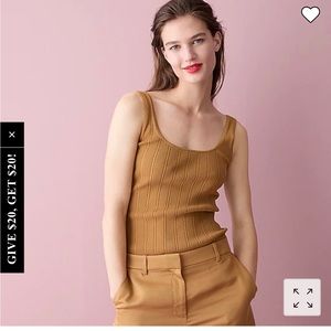 NWT J Crew Sweater Tank